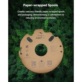 Resim Creality Ender Pla Filament, 1,75 Mm, 3D Yazıcı Filamenti, 300 Mm/sn'ye Kadar Yüksek Hız, Geri Dönüştürülebilir Karton Makara, 1 Kg*2 (2,2 Lb*2) Kadar Çoğu Fdm 3D Yazıcı Için Uygundur, Beyaz + 