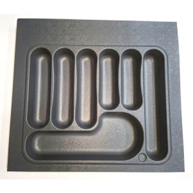 Resim Luxeco 62 X 49 Çekmece Içi Kaşıklık Antrasit Antrasit 