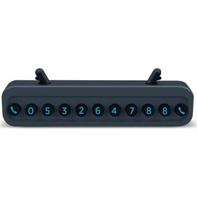 Resim Onyo Ony11 Araç Park Numaratörü Gri 