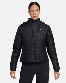 Resim Therma-fit Adv Aeroloft Running Full-zip Hoodie Kadın Ceket Siyah 