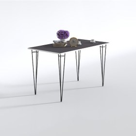 Resim Knsz yemek masası hemdem grisyh 075*130*090 mutfak ofis çalışma 