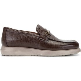 Resim Tamer Tanca Erkek Hakiki Deri Kahverengi Loafer Ayakkabı 183 22207 Erk Ayk Sk23/24 Kahve Kahverengi 
