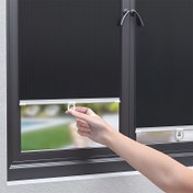 Resim 100% Karartma Perdeleri, Yatak Odası, Oturma Odası, Yurt, Banyo, Araba Seyahati için Taşınabilir Geri Çekilebilir Rulo Perdeleri - Çoklu Çubuk Cebi ile Termal Karartma Perdeleri, Karartma Perdeleri, Gizlilik Pencere Perdeleri, Yurt Odası Dekoru, Geri Çekilebilir Tasarım, Kolay Kurulum Perdeleri 
