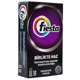 Resim Fiesta Birlikte Haz 12 Adet Prezervatif 