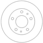 Resim FERODO DDF758 FREN DİSKİ ÖN 14Q DUCATO 94-06 / BOXER 94-06 / JUMP 