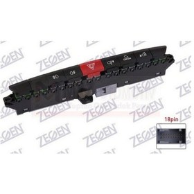 Resim Flasor Dortlu Dugmesı On Ve Arka Sıslı Arka Rezıstanslı Doblo 15-22 