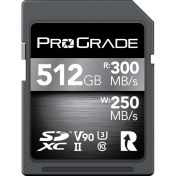Resim Prograde 512GB Sdxc Uhs-Iı V90 Memory Card (300MB/S) 