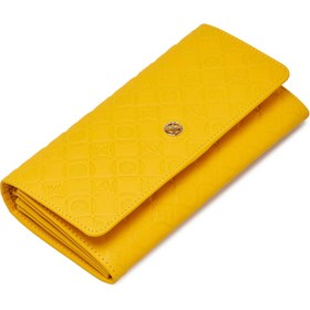 Resim Sarı Deri Kadın Cüzdan - S1CB00005783-L5E 