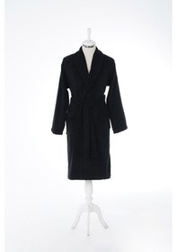 Resim Özdilek Colourist Şal Yaka Bornoz Siyah Xl Beden Xl Siyah 