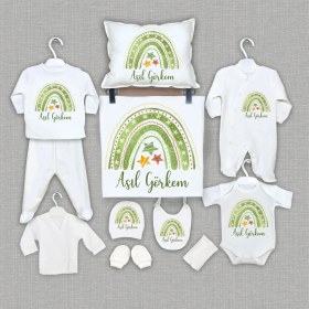 Resim Bebeqon Isme Özel 11'li Organik Hastane Çıkışı 