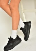 Resim Fox Shoes P274048809 Siyah Kadın Spor Ayakkabı Sneakers 