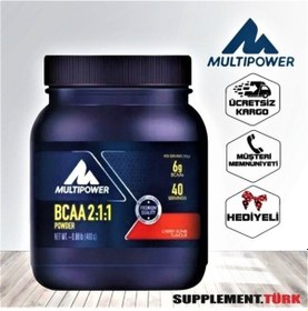 Resim Multipower Bcaa 2:1:1 Powder 400 Gram - Kiraz Aroma + Hediyeli 