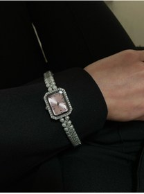 Resim Firuzeaccesories PEMBE İNCİLİ SAAT 