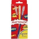 Resim Nacario Pentel 1.0 mm Parlak Jel Roller Kalem - 7 Adet Blisterli - Mattehop 