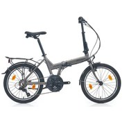 Resim 2025 Bıanchı Adhoc 21 Katlanır Bisiklet Gri 