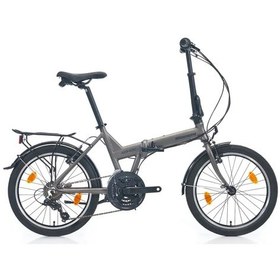 Resim 2025 Bıanchı Adhoc 21 Katlanır Bisiklet Gri 