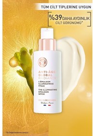 Resim Yves Rocher Leke Ve Bitkisel Kök Hücre Bakımı Global Radiance- Vitamin E - 30 Spf Krem 