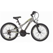 Resim Bisan Buffalo Çocuk Bisikleti 30 Cm V 24 Jant 18 Vites Açık Gri Siyah Sarı Açık Gri - Sarı 