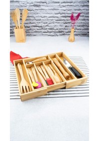 Resim Ayarlanabilir Çekmece İçi Kaşıklık Düzenleyici 