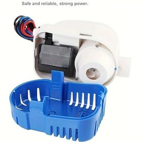 Resim Dashanshop 12v 1100gph Otomatik Sintine Pompası Rv Marine Tekne Tatlısu Dolaşım Sistemi 