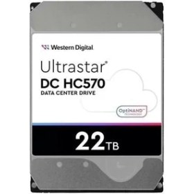 Resim Wd 22TB Ultrastar Dc HC570 0F48155 512MB 7200RPM Daatcentre Sas Disk 