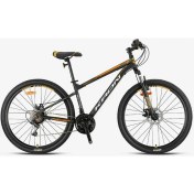 Resim Kron Vortex 4.0 - 24 Mtb - 14' - 21 Vites - M.dısc - Mat Siyah-Gri/neon Turuncu 