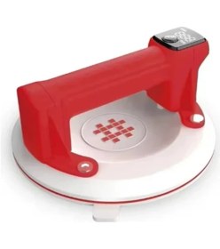 Resim Shijing Tools P613 Şarjlı Hava Pompalı Dijital Vantuz - Cam Granit Seramik Ayna Taşıma Vantuzu 