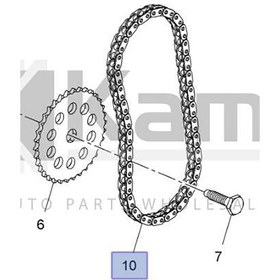 Resim 646139 Yağ Pompası Haraket Zinciri Opel Astra-k / Astra- 