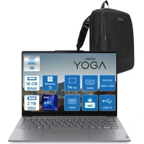 Resim Lenovo Yoga Slim 7 14IMH9 Ultra 5 125H 16GB LPDDR5X 2tb 14" Wuxga (1920X1200) OLED 400NITS Intel Arc Graphics Windows 11 Home Taşınabilir Bilgisayar YS14IMH9H03 + Zettaçanta 