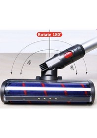 Resim Dyson V12 İle Uyumlu Rulo Fırça Başlığı Led Işıklı 