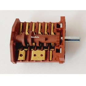 Resim Eminçelik Fırın Komutatör 6+5 , Fırın Kademe Anahtarı 6 Konum + Off 