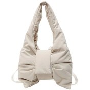 Resim Elmpaly 2025 Yeni Nilen Piliç Krem Beyaz Okul Çantası Seyahat Günlük Çapraz Sırt Çantası Krem-beyaz 