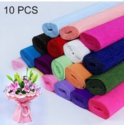 Resim Rogfer 10 Adet Çiçek Ambalaj Kağıdı Dıy El Yapımı Kağıt, Rastgele Renk Teslimatı Diğer 
