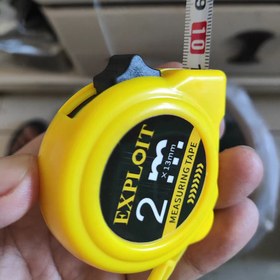 Resim 1 adet Çelik Ölçü Bandı: Temel Kendinden Kilitleyen Cetvel, Çift Birimler (İmparatorluk ve Metrik) - Bıçak Uzunluğu 24.0 metre Ev ve Dış Mekanlar için Uygun, Dayanıklı ve Kilitlemesi Kolay 