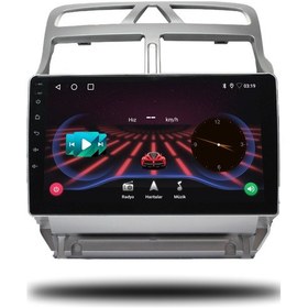 Resim Multimedyam Peugeot 307 Android Carplay Multimedya 2001-2008 4 Gb Ram + 32 Gb Hafıza + 4 Çekirdek 
