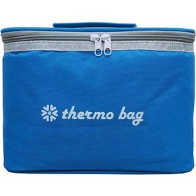 Resim Termo Termal Çanta 7 Litre Mavi Termos Çanta Buzluk 