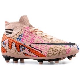 Resim Prego Air Laliga 565 Merdane Krampon Çoraplı Pembe Pembe 