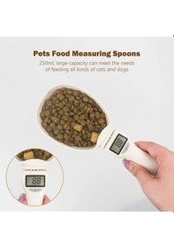 Resim Pazly Dijital Evcil Hayvan Mama Kaşığı - 250ml, Çıkarılabilir Kupa, Mutfak & Laboratuvar Kullanımı İçin 