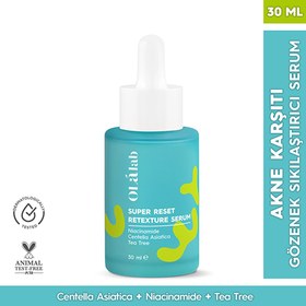 Resim Olalab Akne ve Siyah Nokta Karşıtı Gözenek Sıkılaştırıcı Niacinamide Cilt Serumu 30 ml - Gratis 