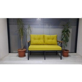 Resim Safir Bahçe,balkon,cafe,çay Seti Mobilyası Sarı 