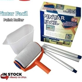 Resim Pintar Facil Pratik Damlatmayan Boya Rulosu Ve Fırçası 0 