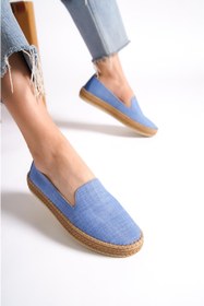 Resim Capone Outfitters Capone Oval Burunlu Denim Kadın Espadril 