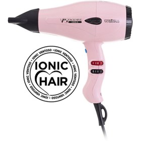 Resim Ventoso V5 Exclusive Iyonik Profesyonel Saç Kurutma Ve Fön Makinesi Pinky 