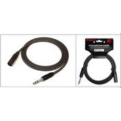 Resim Kırlın Mp-273B-3M-Bk Xlr-Trs 3 Metre Mikser Hoparlör Kablosu 
