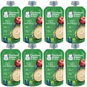 Resim Gerber Organic Yulaflı Elma Ve Yaban Mersini Püresi 110g X 8 Ad PKT.GERBER.027 