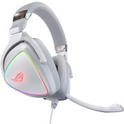 Resim ASUS ROG Delta White RGB Kablolu Mikrofonlu Oyuncu Kulaklığı | Asus Asus