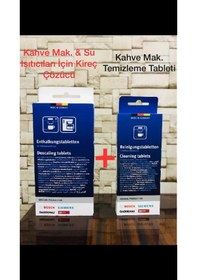 Resim Kahve Mak. & Su Isıtıcıları İçin Kireç Çözücü Ve Temizleme Tablet 