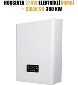 Resim Hoşseven Elektrikli Kombi 27 Kw Sıcak Su 380 V 
