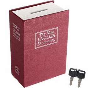 Resim Mühlen Secret Safe 115 Küçük Boy Gizli Kitap Şekli Anahtarlı Kumbara Para Kasası 