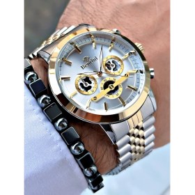 Resim Bentini Erkek Fonskiyonlu Takvimli Lüks Saat 